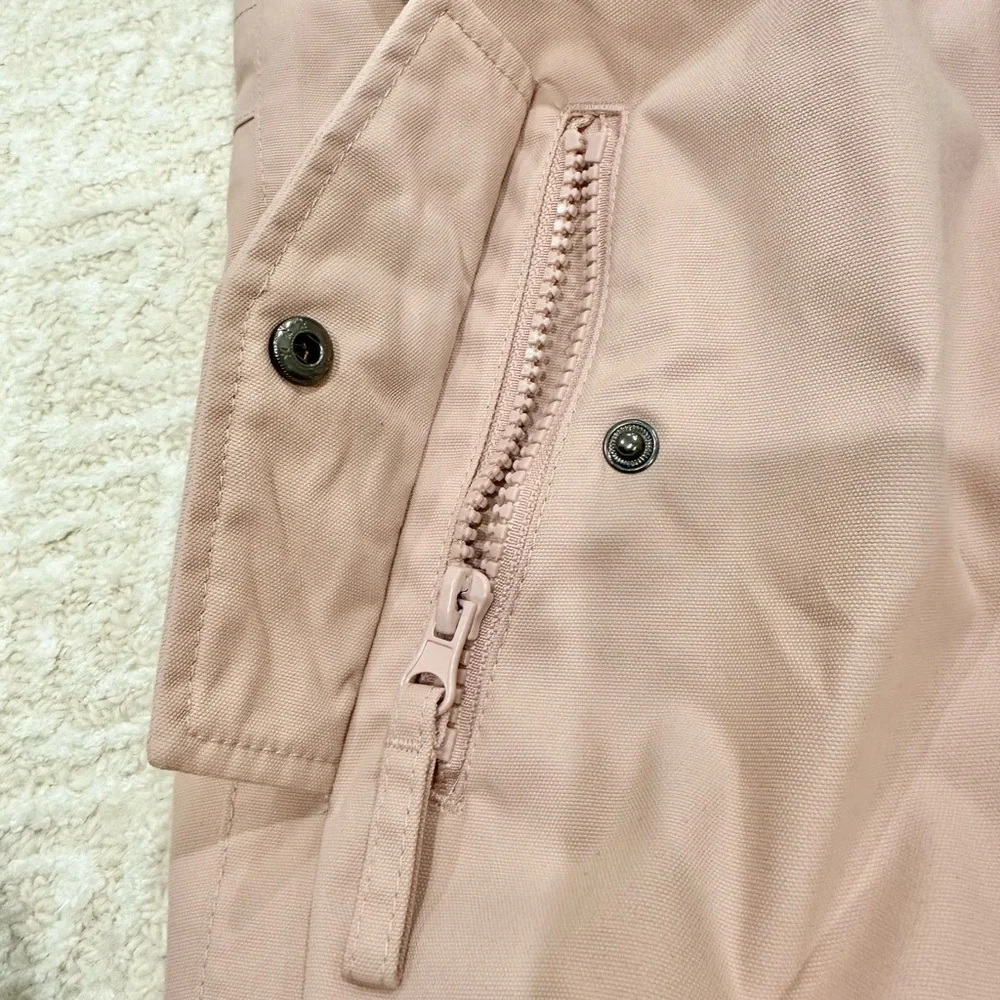 Kids Pink Snowsuit with Faux Fur Trim 💗 - Picture 4 of 5